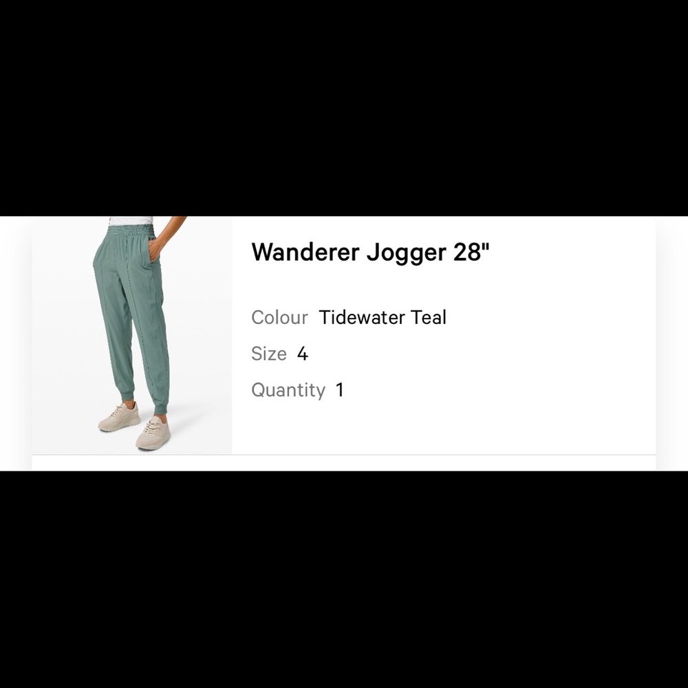Lululemon Wanderer jogger